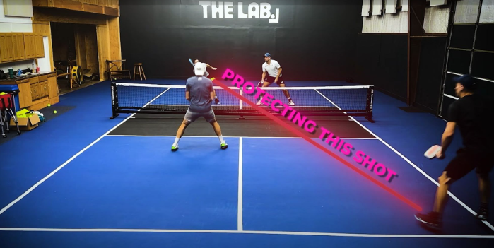 protecting the angle pickleball